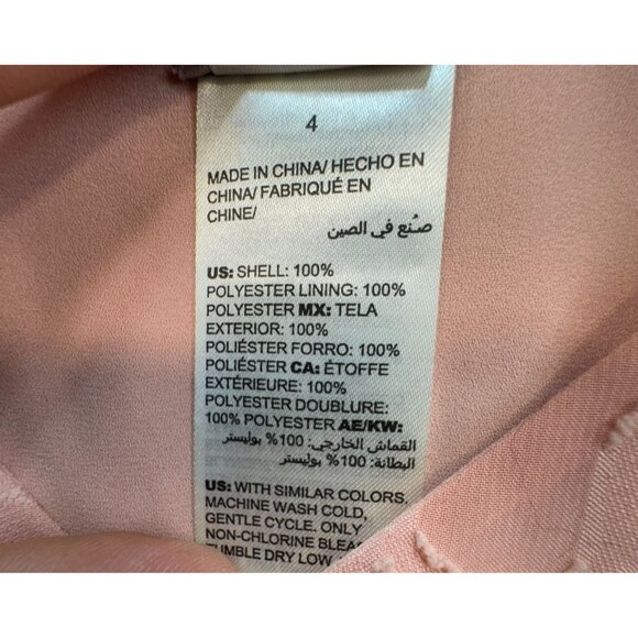 Chicos Womens Floral Embroidered Tank Top Size 4 (20/22) Pink Sleeveless Coasta - Picture 3 of 10